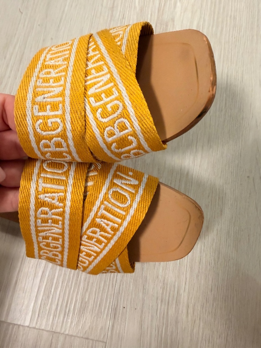 BCBG sandals, Tommy Hilfiger sandals, and other sandals